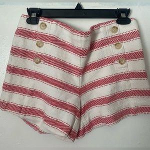 Ann Taylor LOFT stripes short